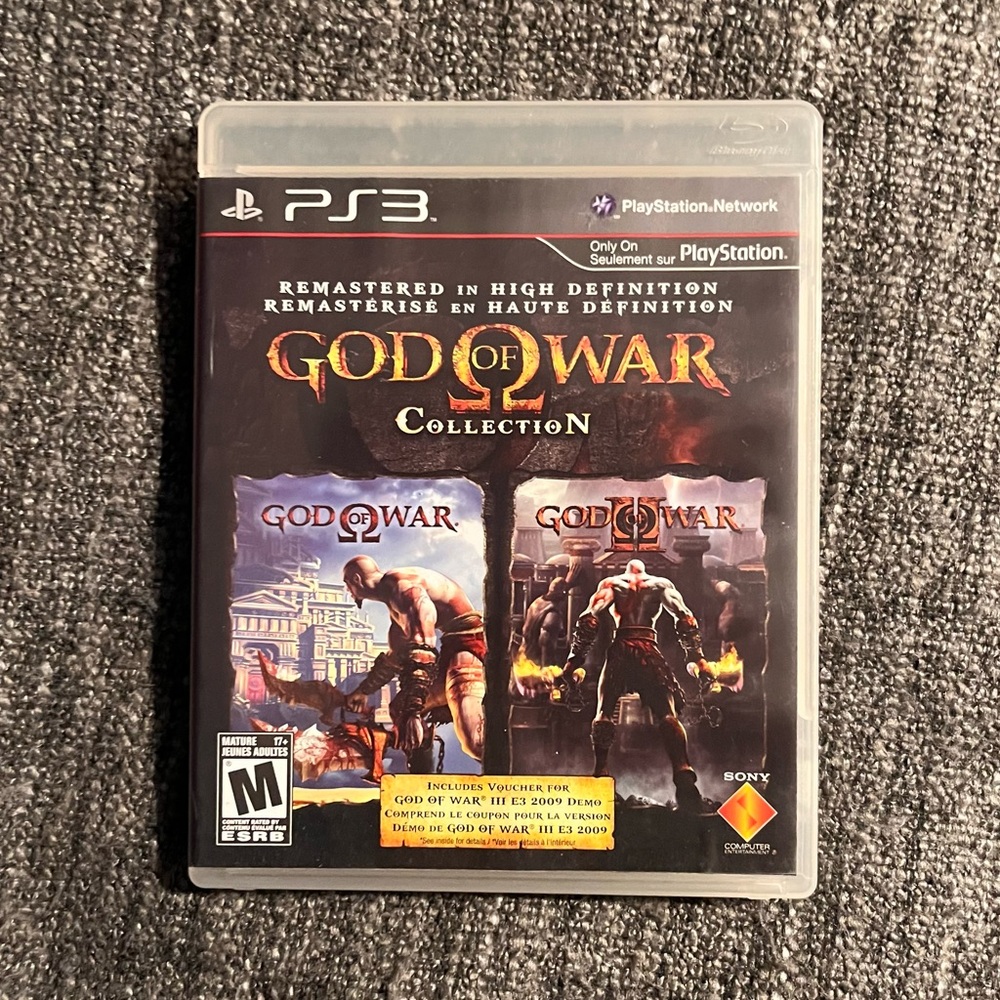 God of War Collection‎ for Sony PS3 Playstation 3 Game